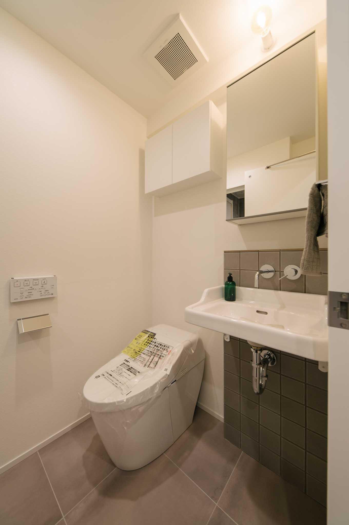 品川区西五反田の賃貸物件/洗面脱衣室とトイレは同室