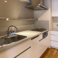 新宿区中落合の賃貸物件/L字型で使いやすいキッチン