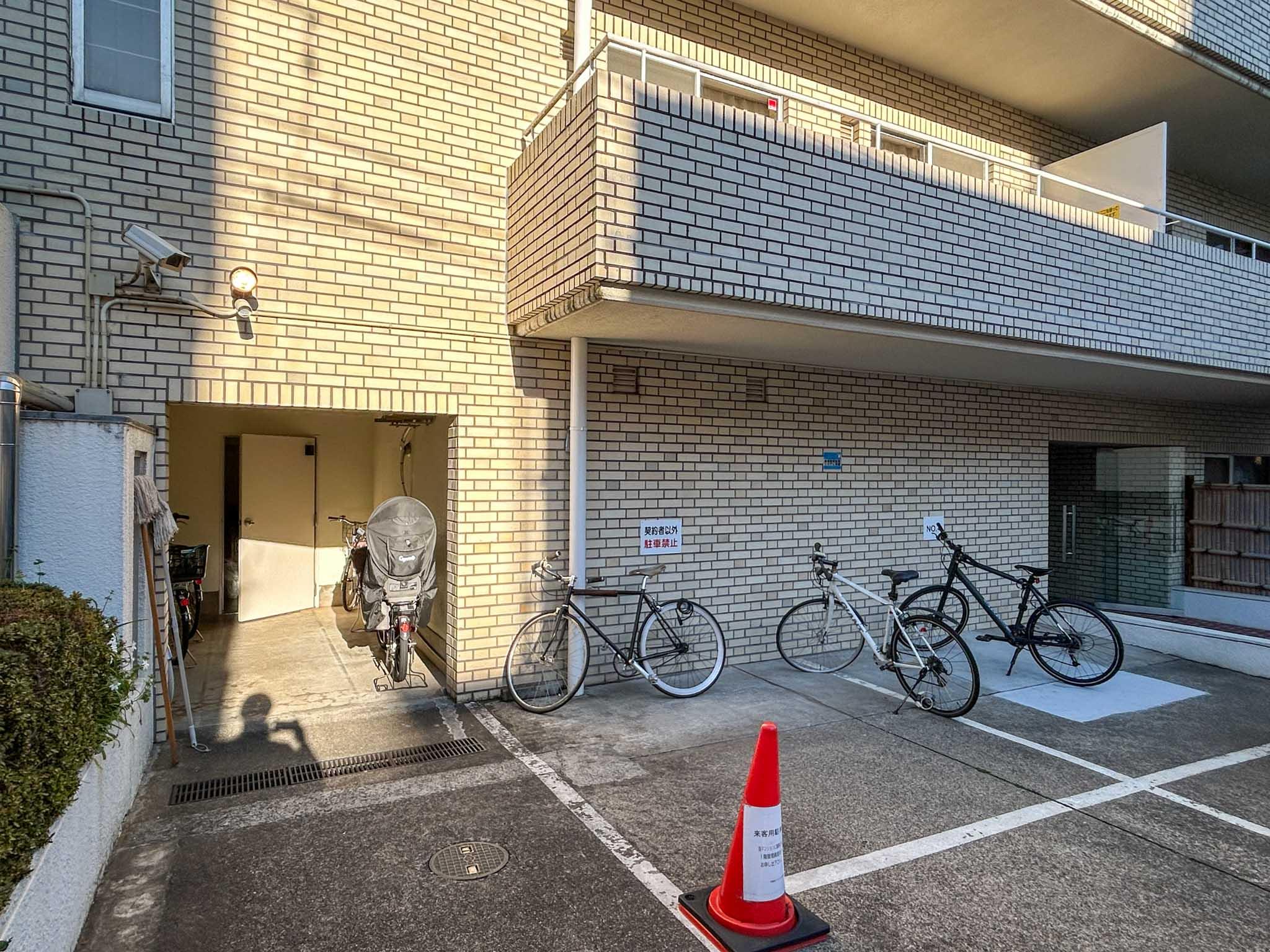 新宿区中落合の賃貸物件/自転車置き場