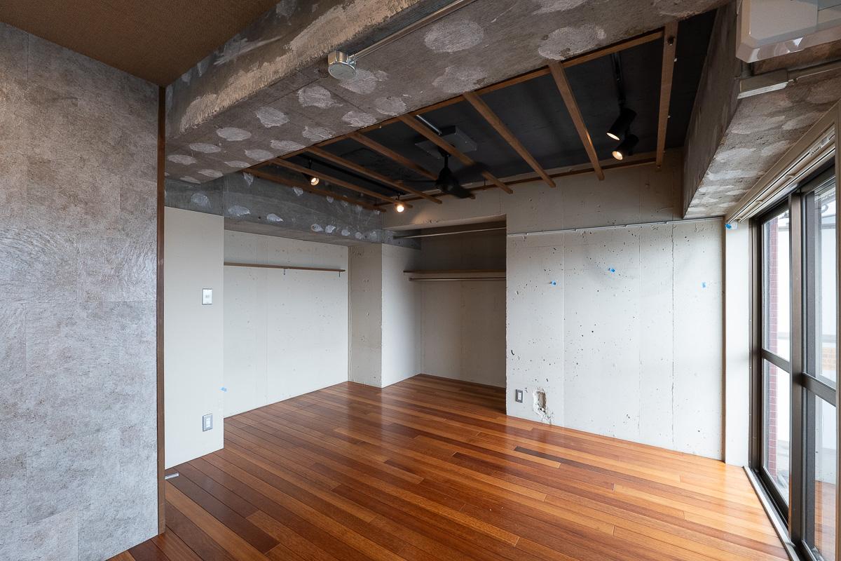 練馬区下石神井の賃貸物件/キッチン側から見た室内