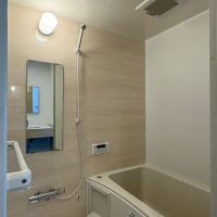 横浜市港北区菊名の賃貸物件/シンプルなユニットバス