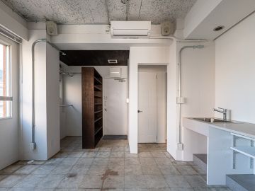 千代田区神田三崎町の賃貸物件/質感のコントラスト