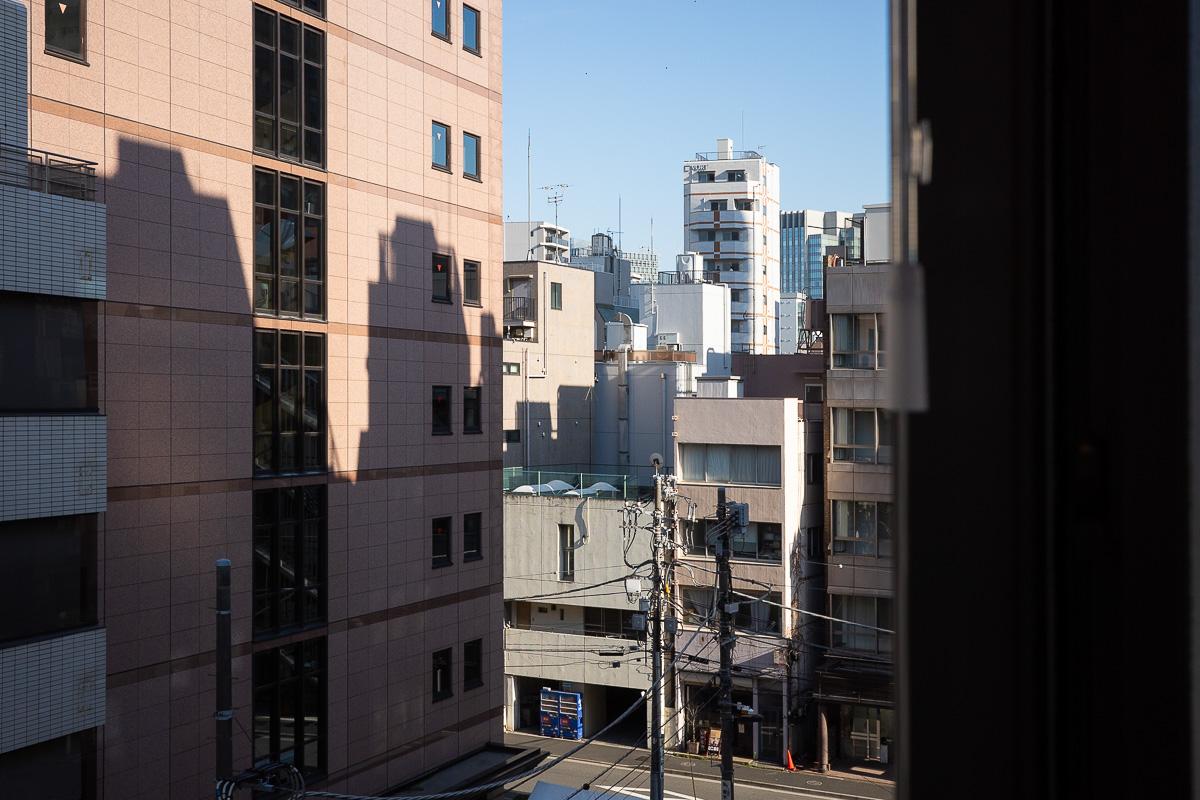千代田区神田三崎町の賃貸物件/南西側窓からの眺望