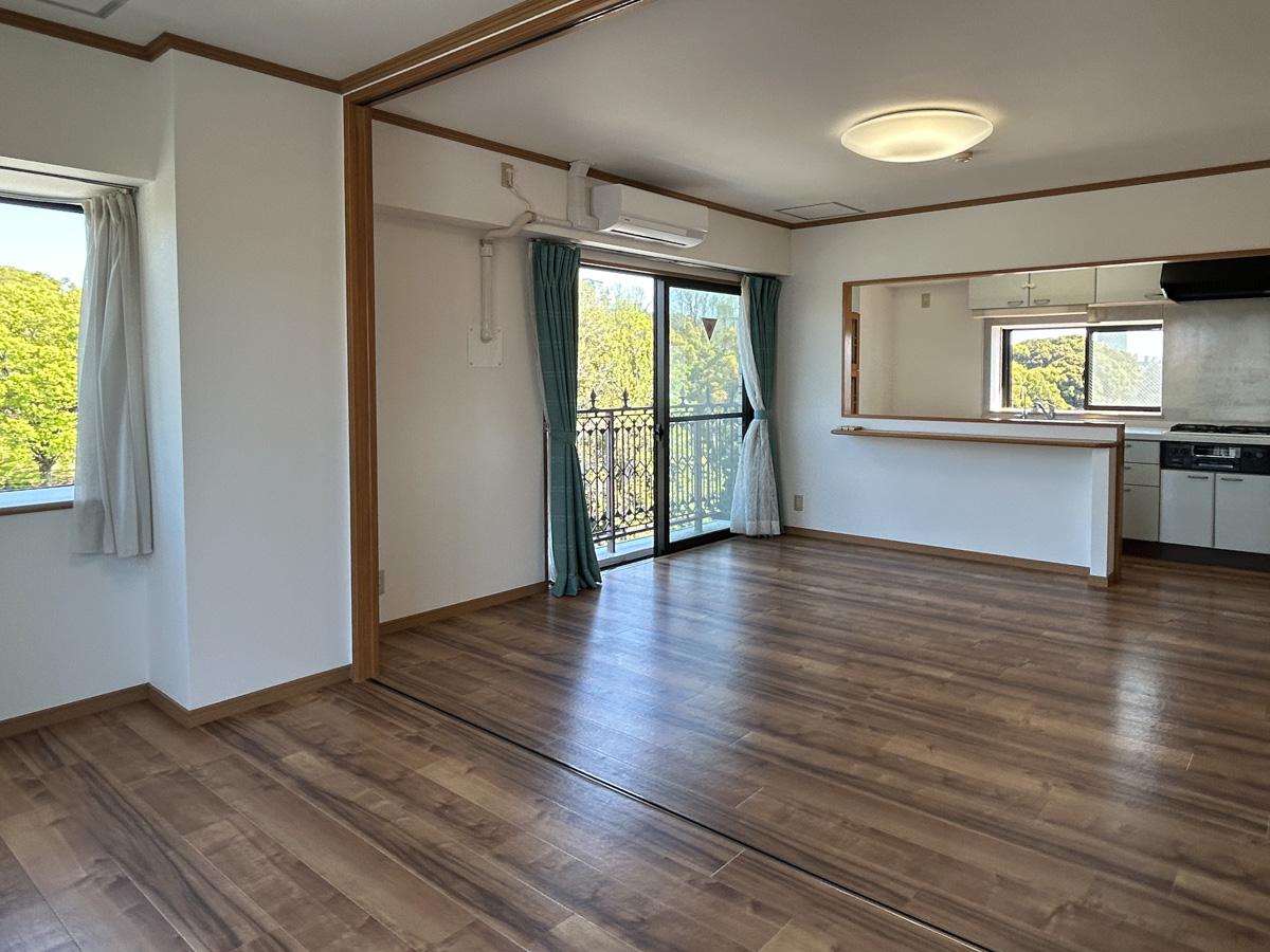 渋谷区代々木の賃貸物件/リビング別角度から