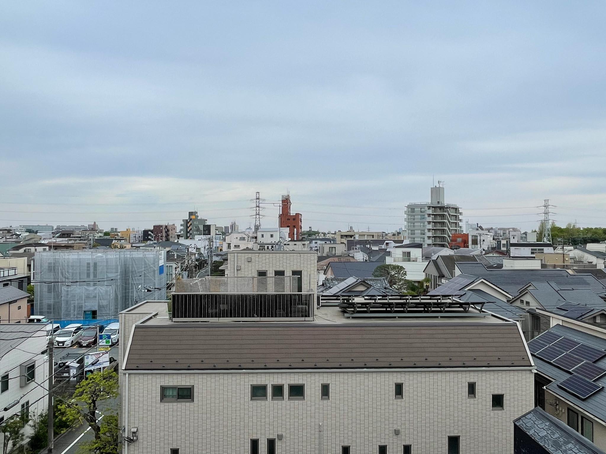 杉並区永福の賃貸物件/屋上からは街が一望できます