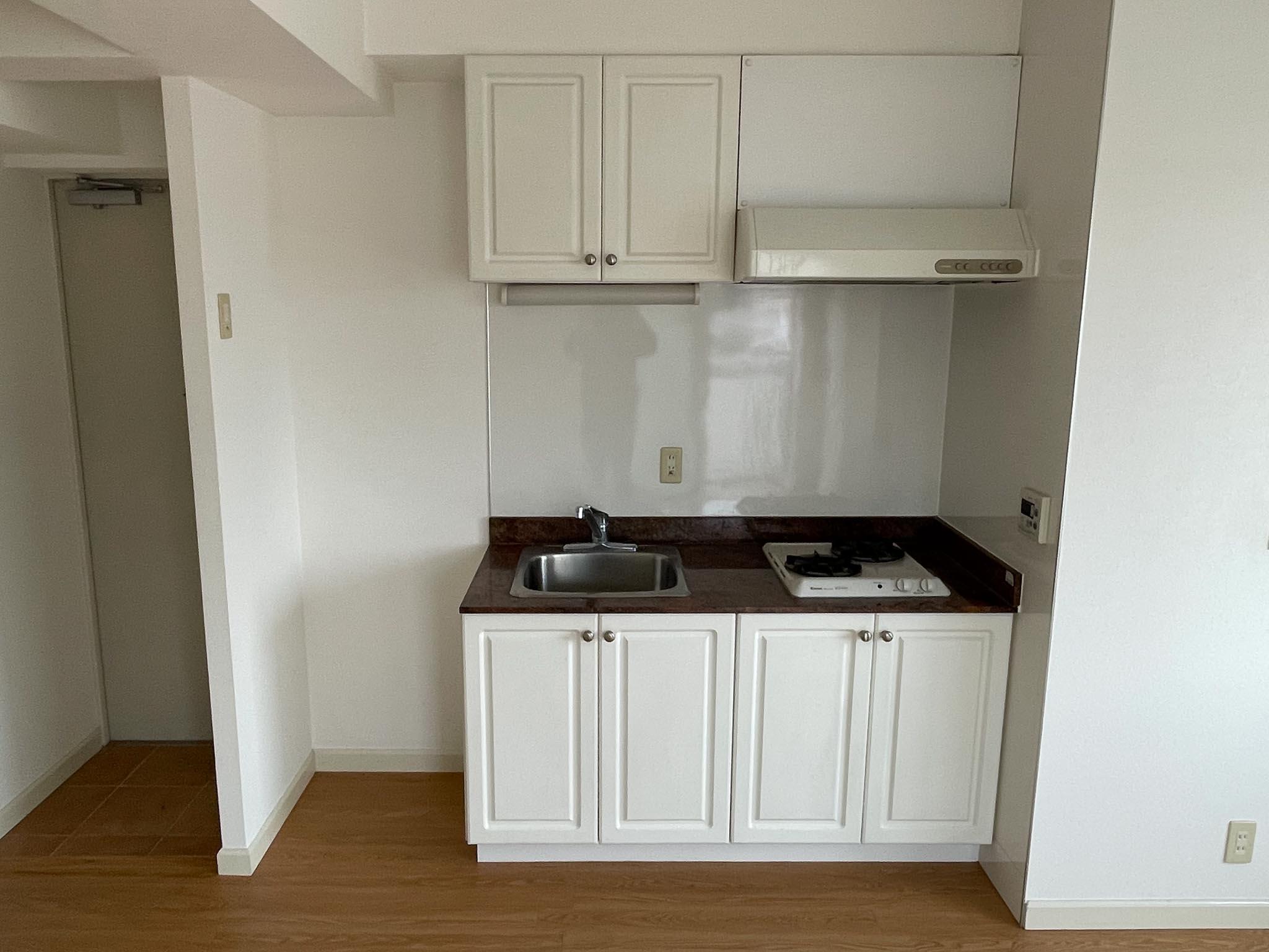 杉並区永福の賃貸物件/2口ガスコンロのキッチン