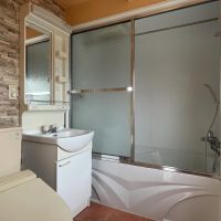 杉並区永福の賃貸物件/浴室は浴槽のみで洗い場がありません。追いだきと乾燥機が付いています