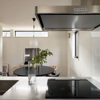 杉並区堀之内の賃貸物件/キッチンからの視点