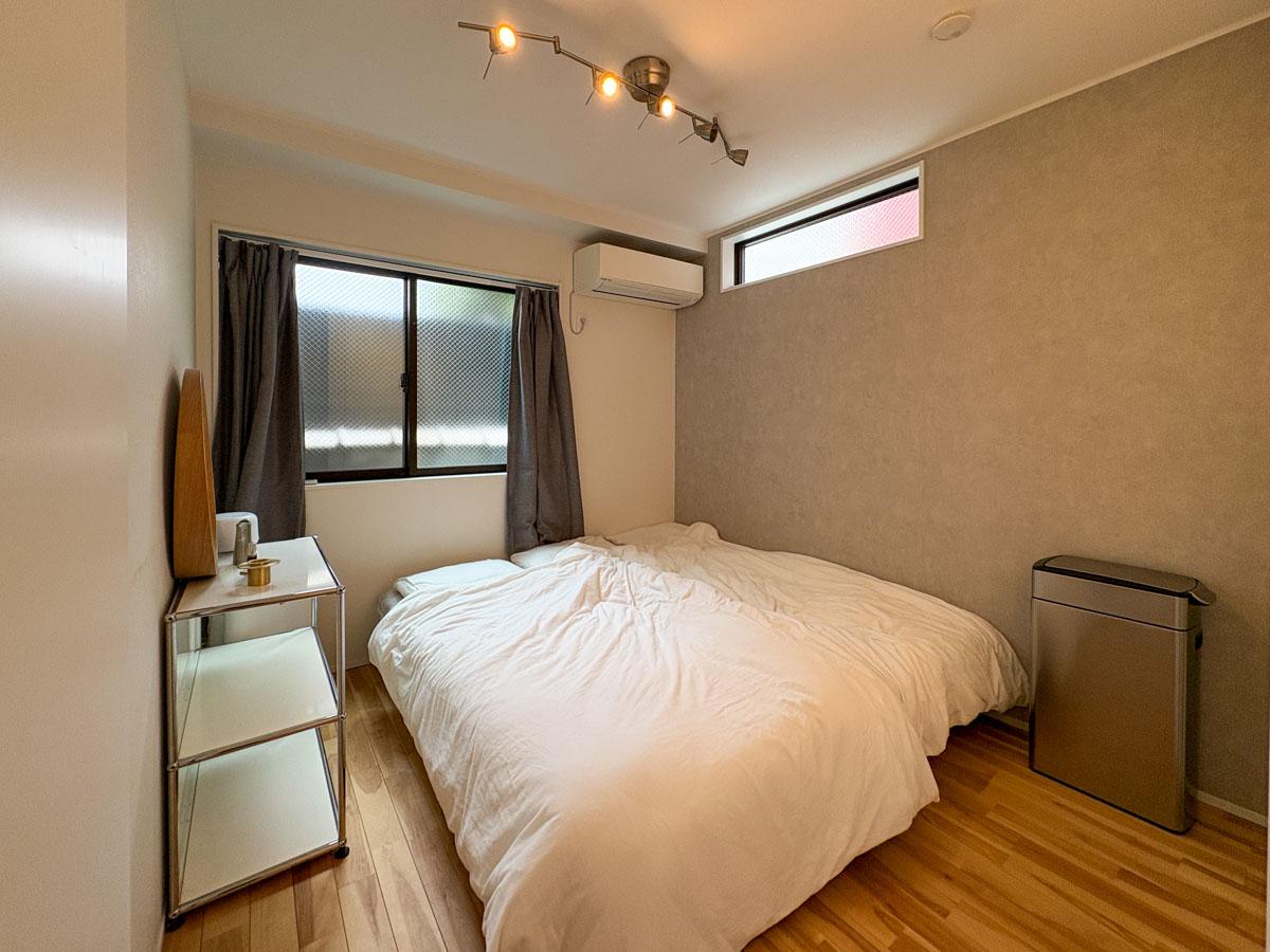 杉並区堀之内の賃貸物件/1階の主寝室　1階にはもうひとつ部屋がある（現在物置状態のため写真はNGでした）