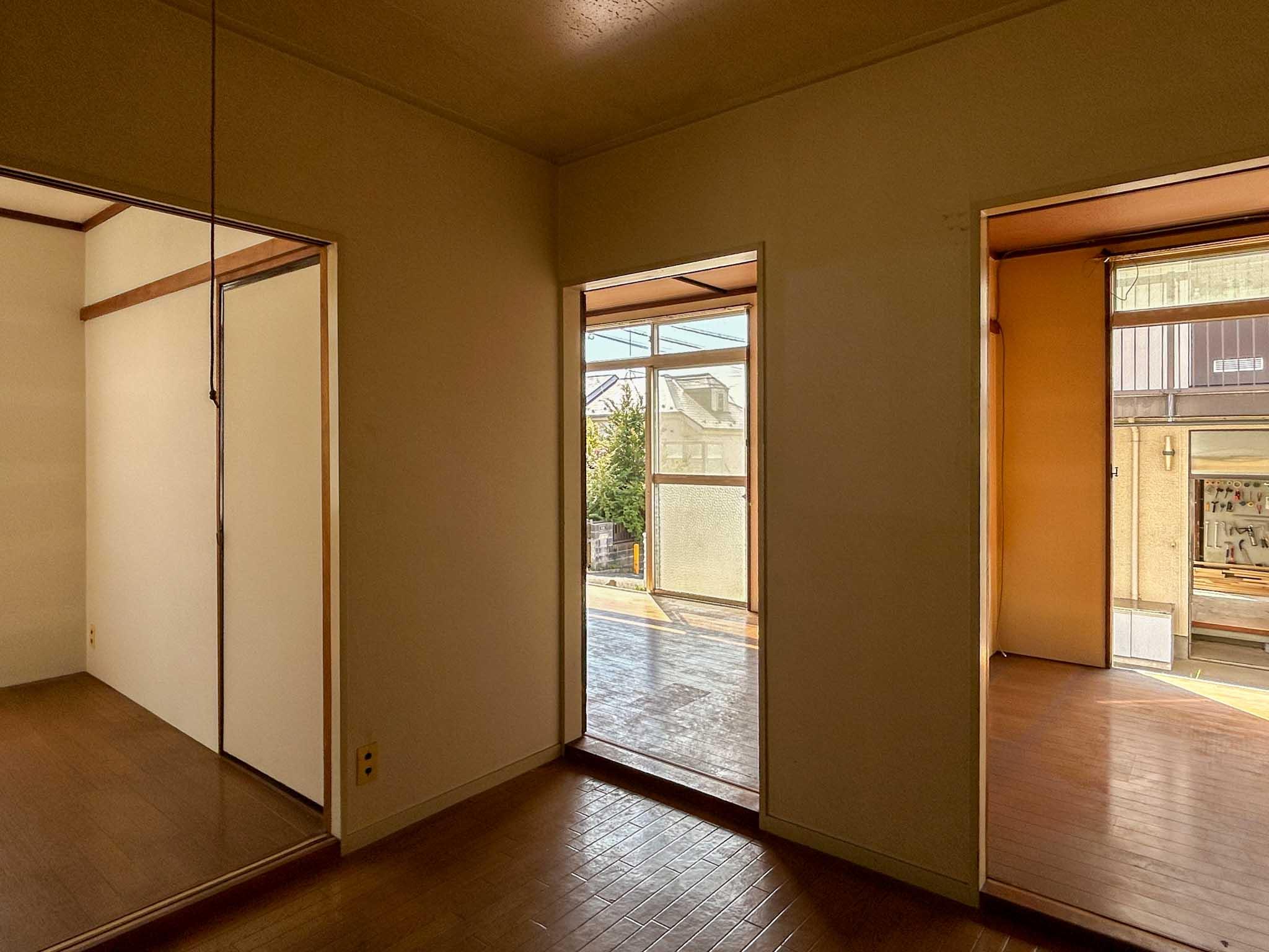 横浜市神奈川区三ツ沢上町の賃貸物件/B棟101：友人とシェアしたり、ふたり暮らしもできそうなB棟