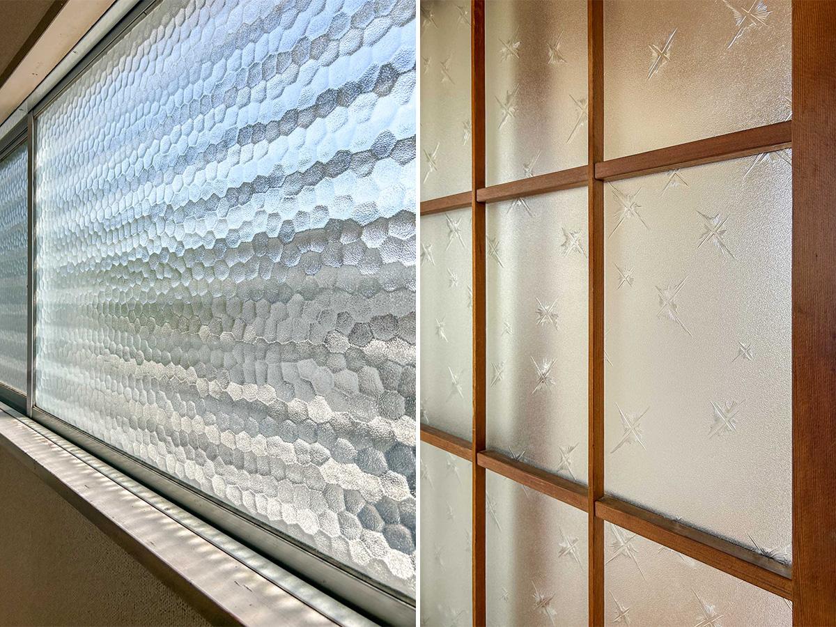 横浜市神奈川区三ツ沢上町の賃貸物件/A棟201：昔ながらの型板ガラスがいい感じ