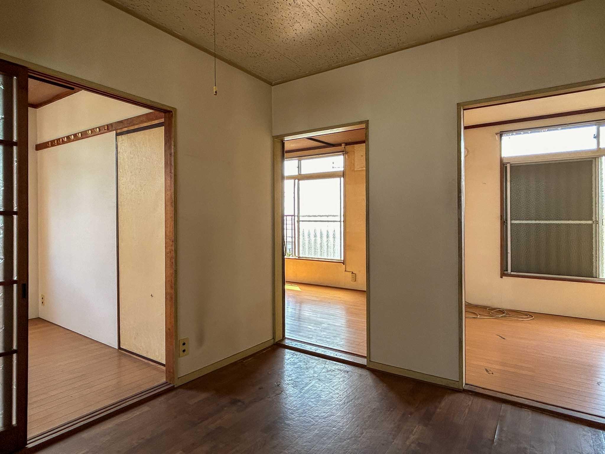 横浜市神奈川区三ツ沢上町の賃貸物件/B棟201：扉と窓をあければ、爽やかな空気が部屋中をめぐります