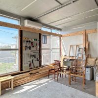 横浜市神奈川区三ツ沢上町の賃貸物件/DIYセンター：イベントスペースとしても使われているそう