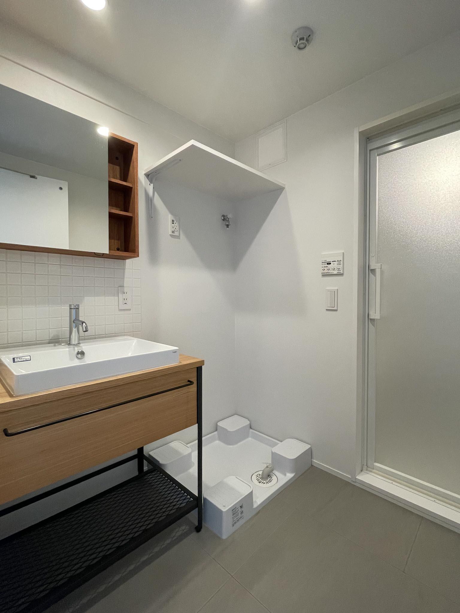 台東区浅草の賃貸物件/洗面所