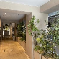 台東区浅草の賃貸物件/エントランスまでのアプローチは整っていて気持ちがいい