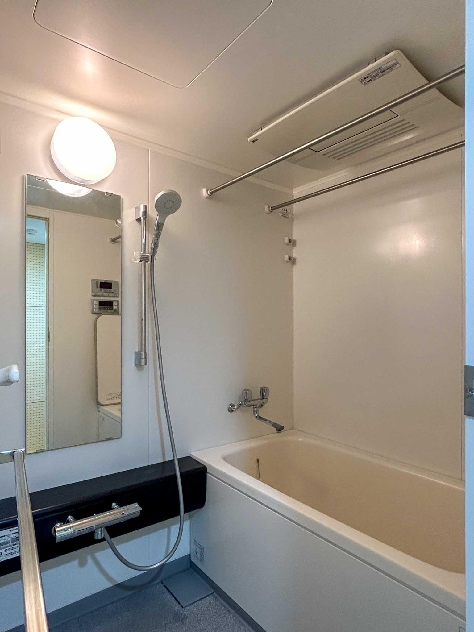 練馬区豊玉北の賃貸物件/追い炊き、浴室乾燥機付きの浴室