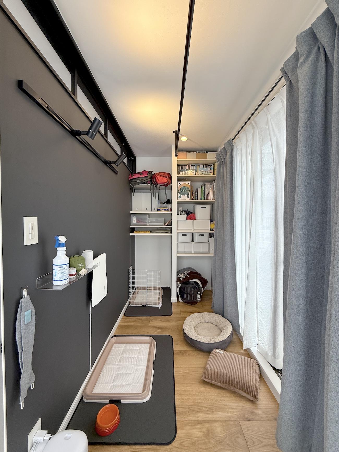 横浜市港南区大久保3丁目の売買物件/1階のフリースペース、現在はワンちゃんのお家です