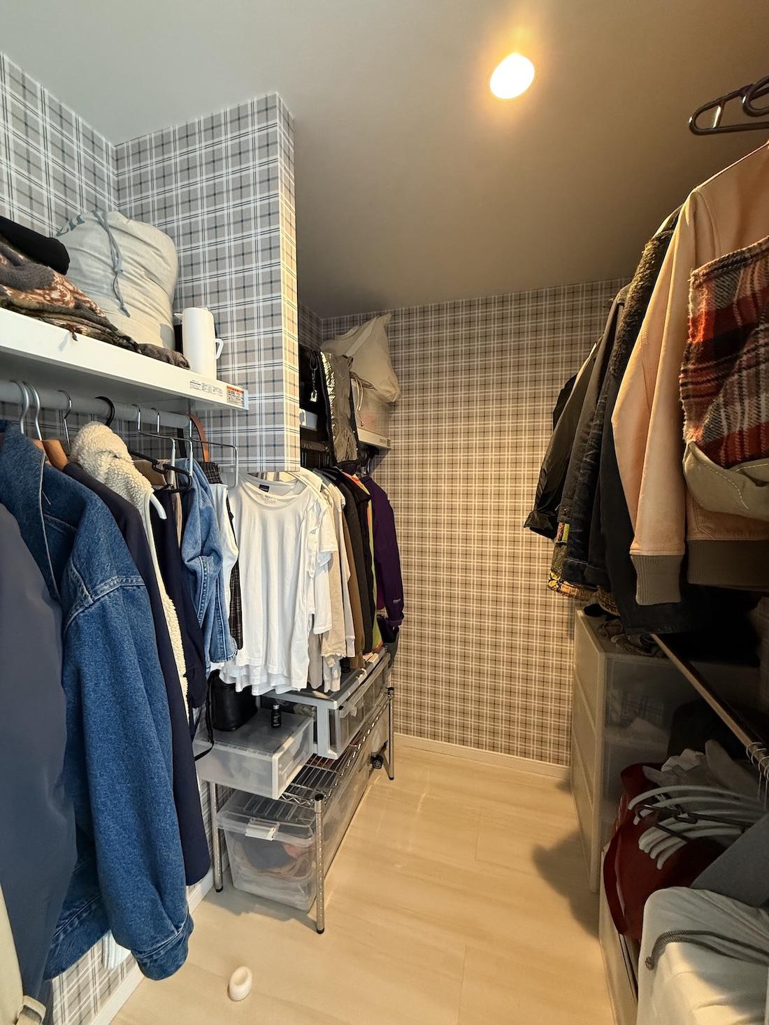 横浜市港南区大久保3丁目の売買物件/2階、8.5帖の洋室のWIC