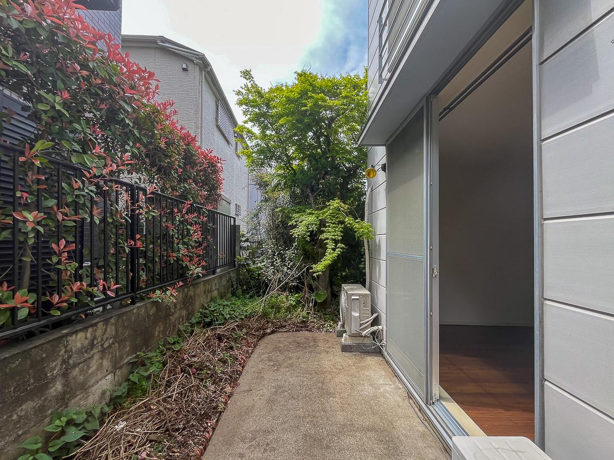 中野区鷺宮の賃貸物件/専用庭