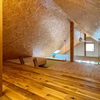 三鷹市上連雀の賃貸物件/2階：ロフト。照明やコンセントがついています