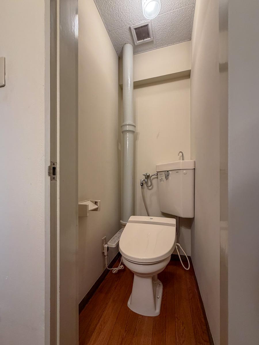 東京都渋谷区西原1丁目の賃貸物件/トイレはウォシュレット付き