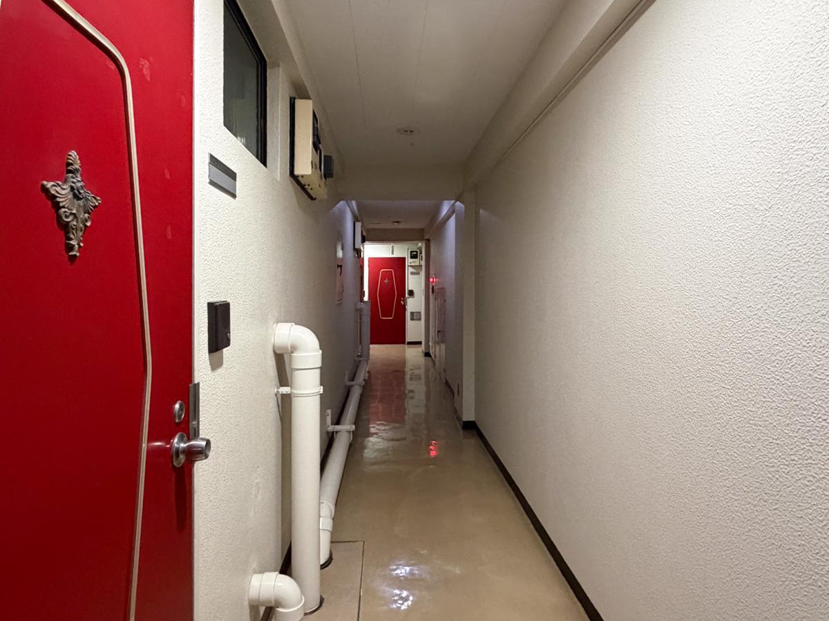 東京都渋谷区西原1丁目の賃貸物件/通路