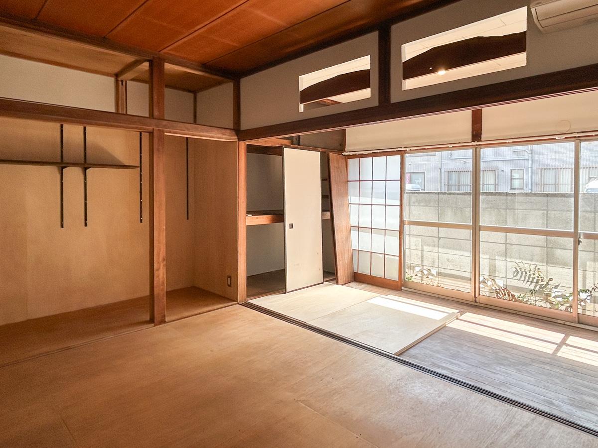 練馬区旭丘の賃貸物件/室内の合板部分は自由に改装をすることできます