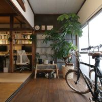 練馬区旭丘の賃貸物件/以前の入居者さんは植栽を植えたり、自転車を保管していたり
