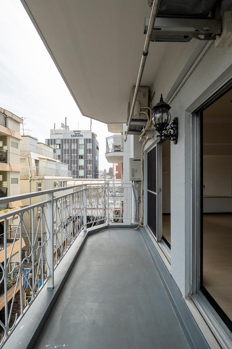 港区六本木の賃貸物件/バルコニー