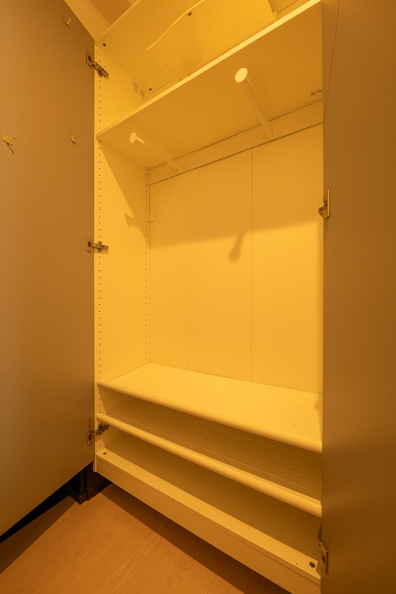 港区六本木の賃貸物件/ゆとりのある玄関収納