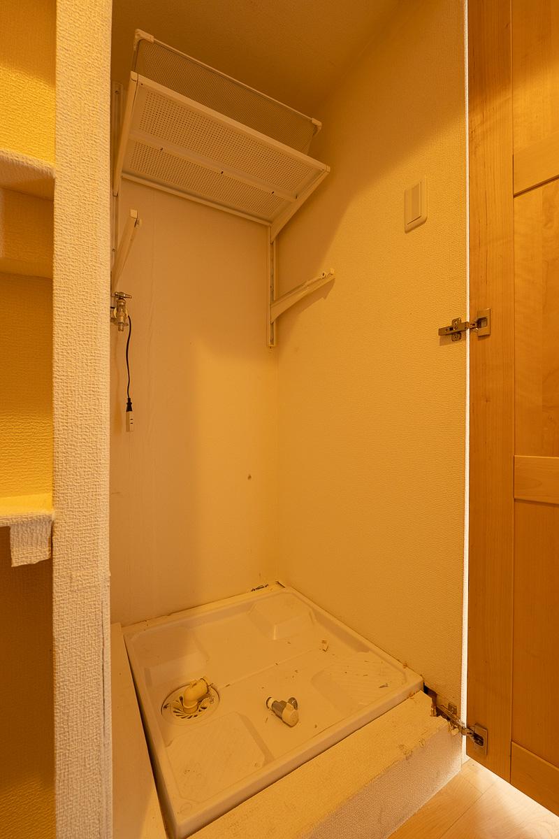 港区六本木の賃貸物件/洗濯機置き場