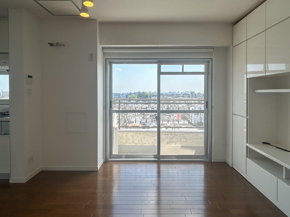 大田区北千束の賃貸物件/リビング別角度から