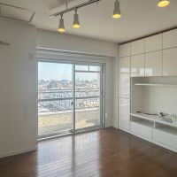 大田区北千束の賃貸物件/リビング別角度から