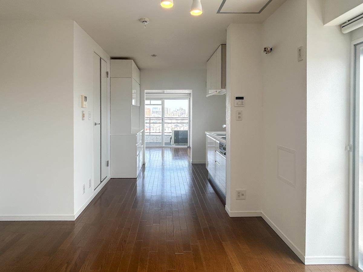 大田区北千束の賃貸物件/リビング別角度から