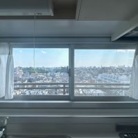 大田区北千束の賃貸物件/キッチンからもこの景色