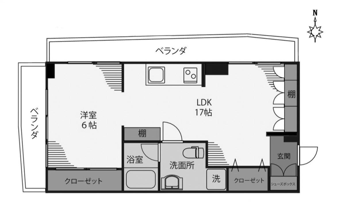大田区北千束の賃貸物件
