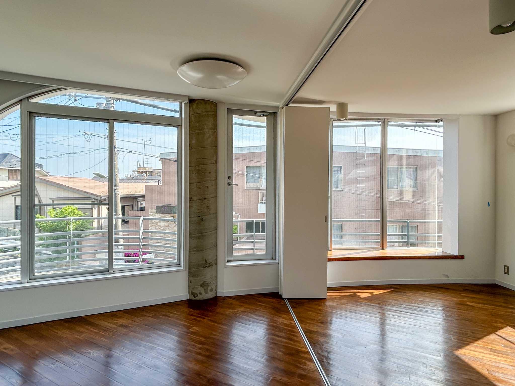 大田区南馬込の賃貸物件/2階：南側をみる