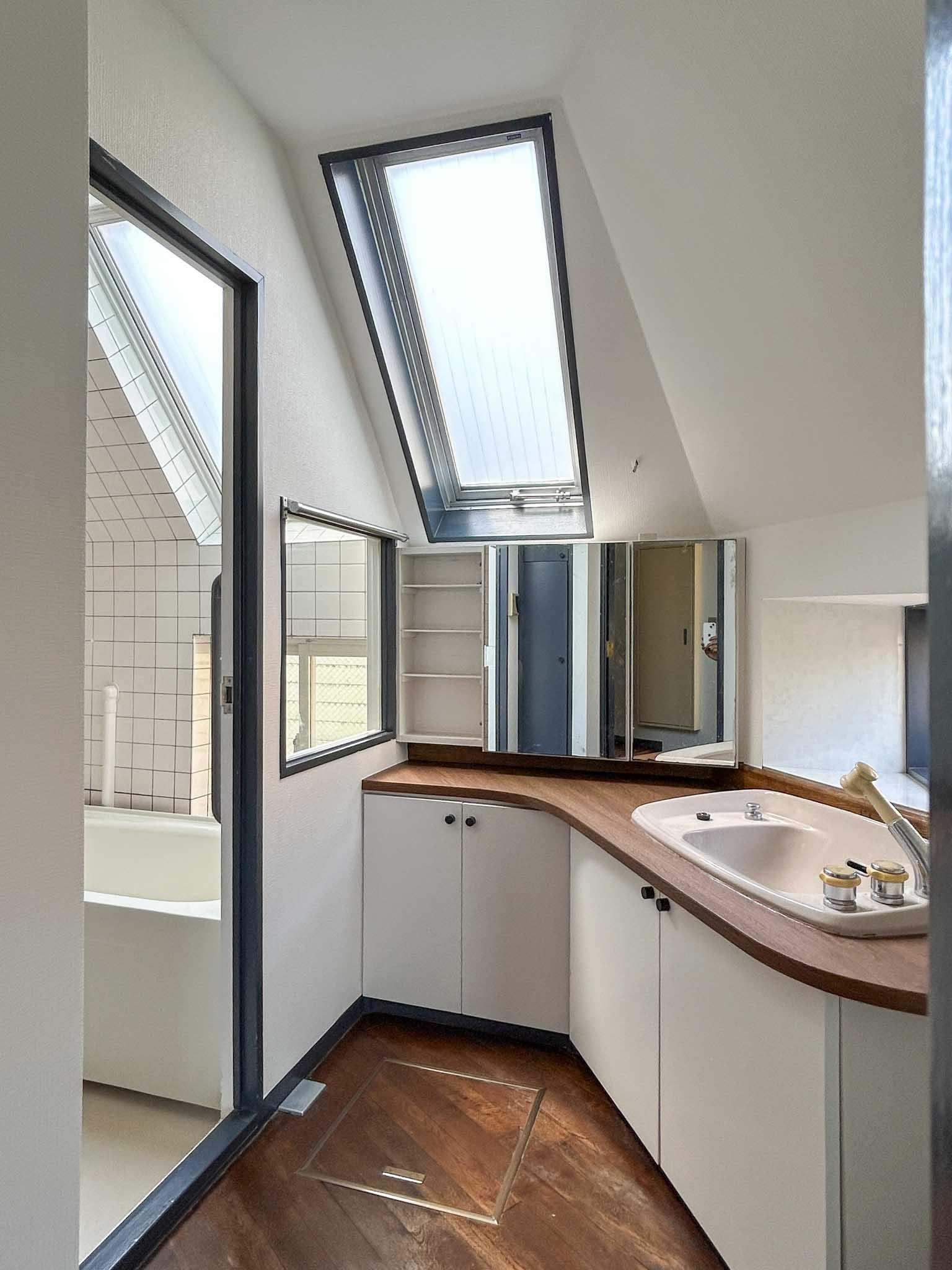 大田区南馬込の賃貸物件/2階：洗面脱衣室