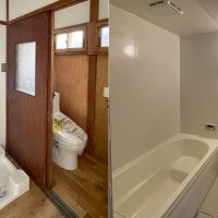 栃木県那須塩原市埼玉の賃貸物件/1階住居部分：トイレとお風呂も交換済みです
