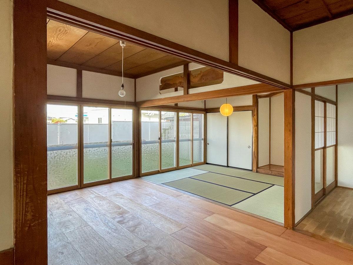 栃木県那須塩原市埼玉の賃貸物件/1階住居部分：ちゃんと人が住めるように大幅に手を入れました