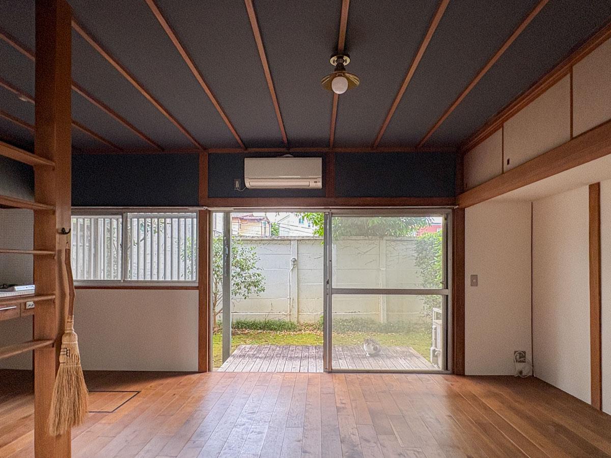 大田区上池台の賃貸物件/庭がついています