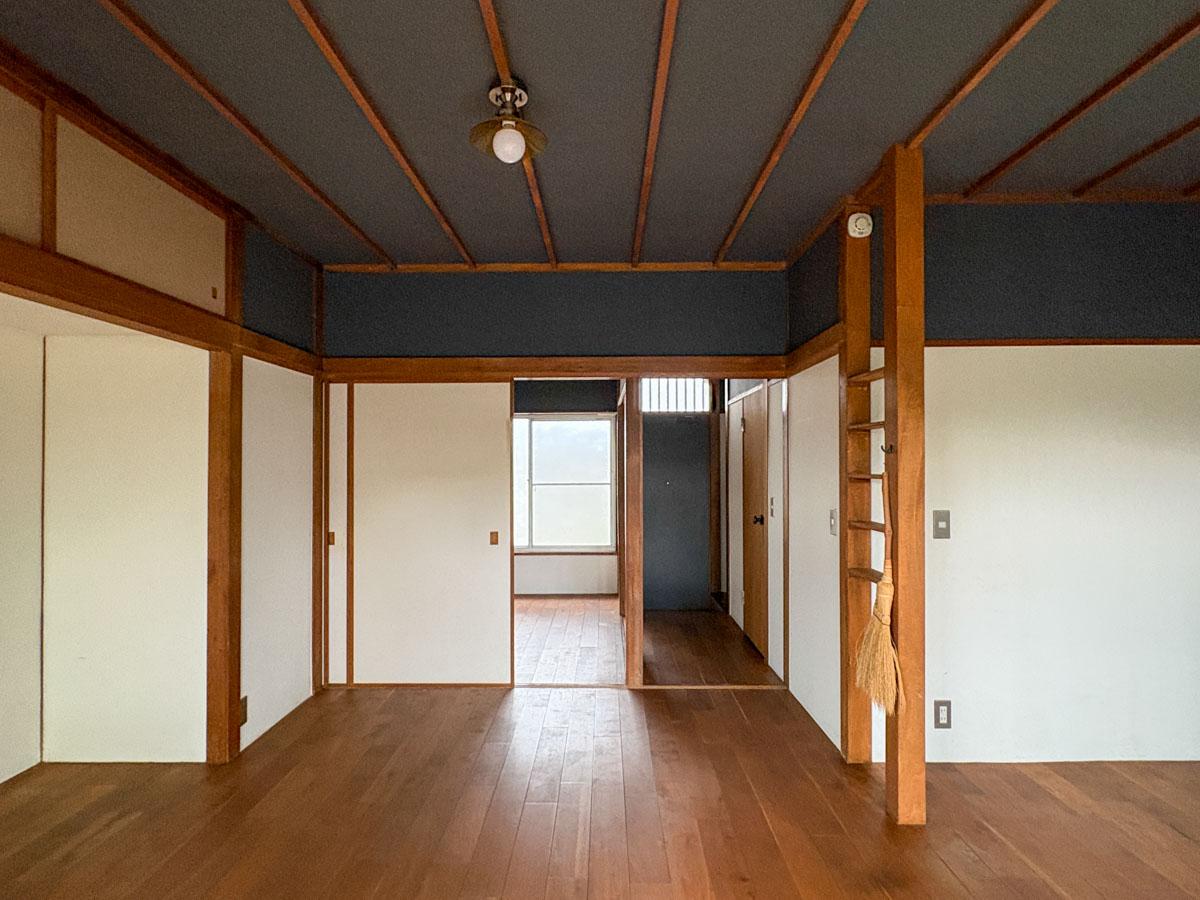 大田区上池台の賃貸物件/窓を背にした視点