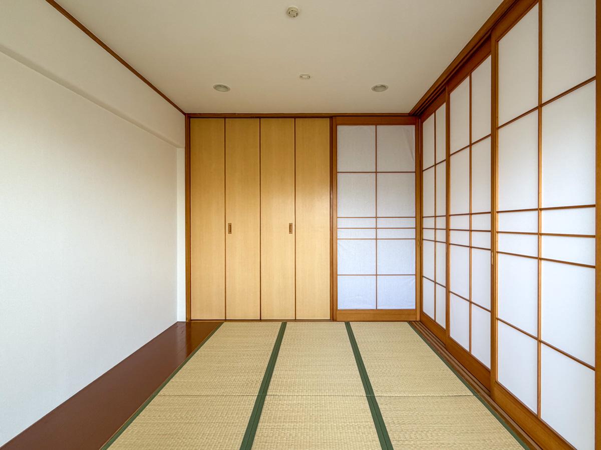 東京都新宿区下落合の賃貸物件/間仕切りを閉めても閉塞感はあまり感じません