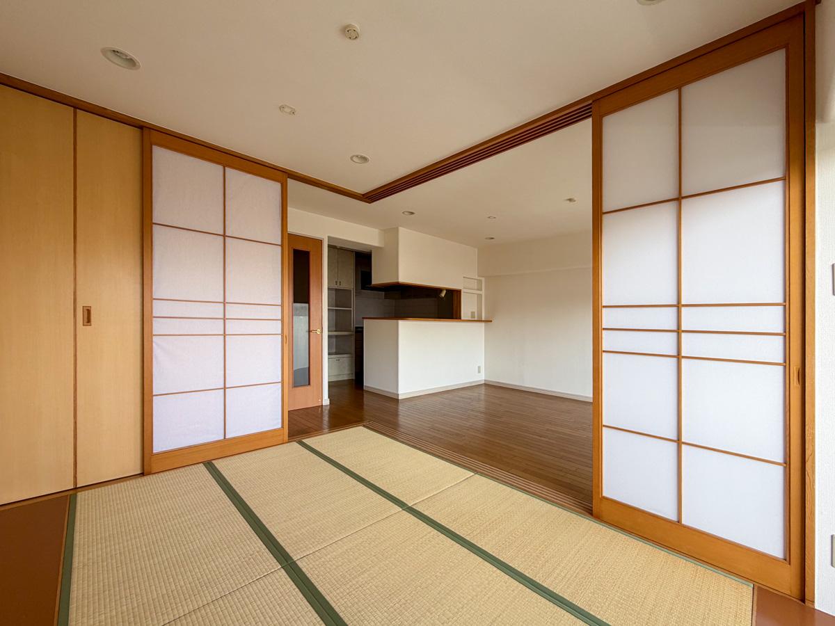 東京都新宿区下落合の賃貸物件/障子を閉めない場合は、取り払ってしまっても良さそう