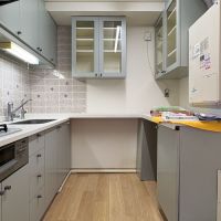 杉並区高円寺南の賃貸物件/キッチン　冷蔵庫置き場はキッチンの外になりそう