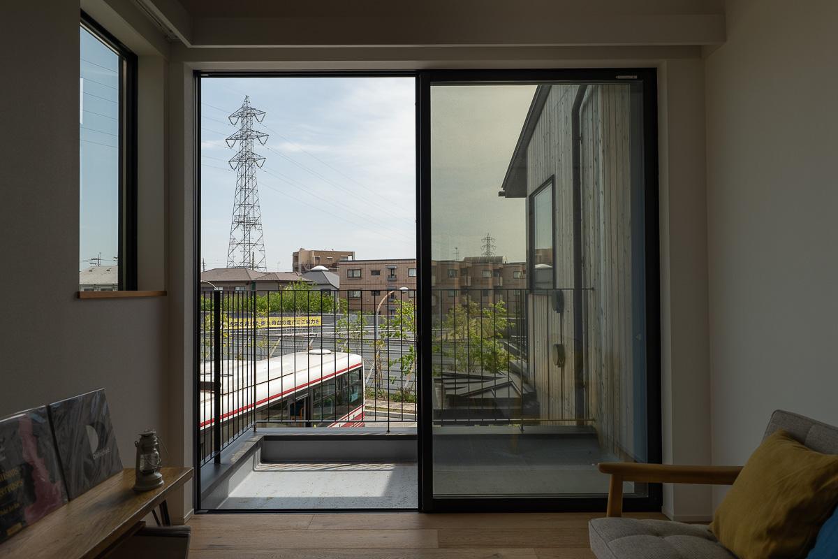 調布市深大寺東町の賃貸物件/バルコニー