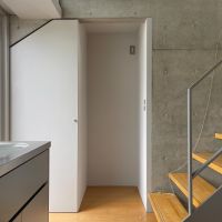 武蔵野市御殿山の賃貸物件/5F：キッチンの横のくぼみに冷蔵庫を置きます