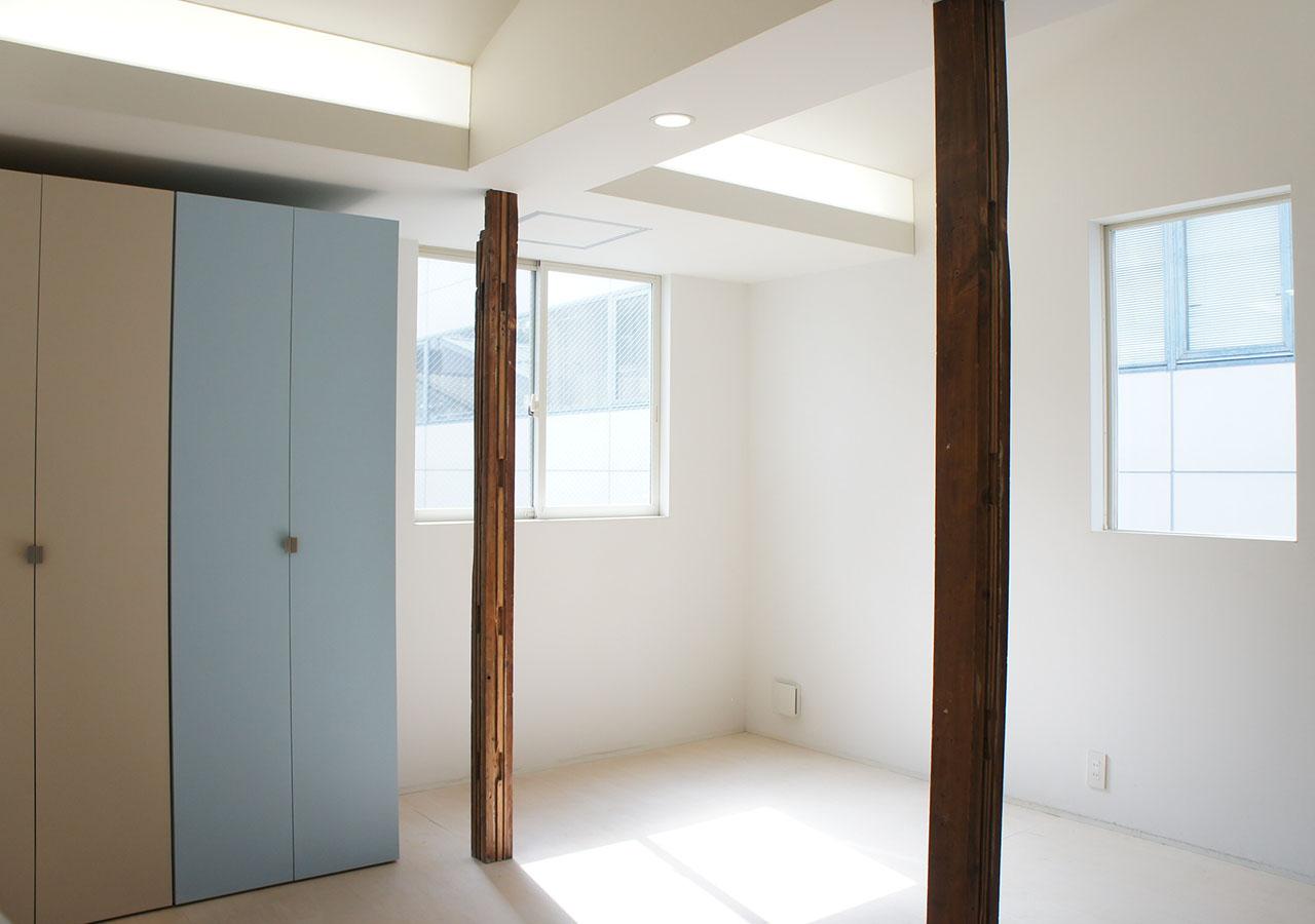 中野区中野の賃貸物件/B号室：収納ボックスが3つ