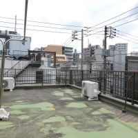 荒川区荒川の賃貸物件/屋上。洗濯物を干したり、のんびりと日向ぼっこしたり