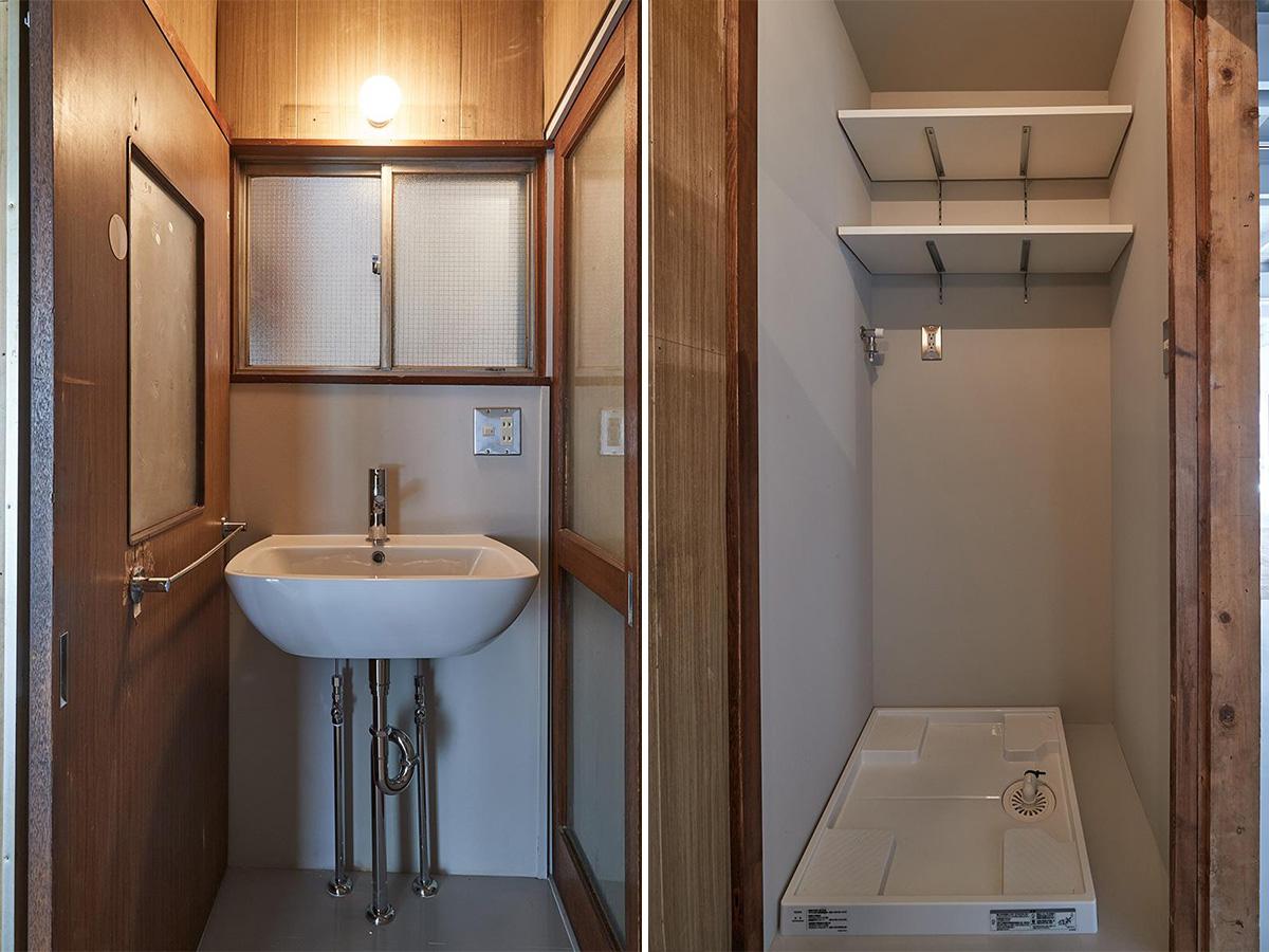 荒川区荒川の賃貸物件/1階：洗面脱衣室